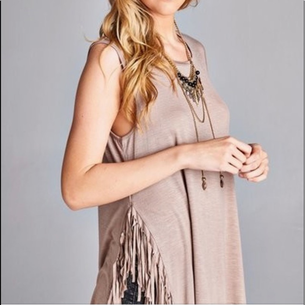 Mocha Fringe tank